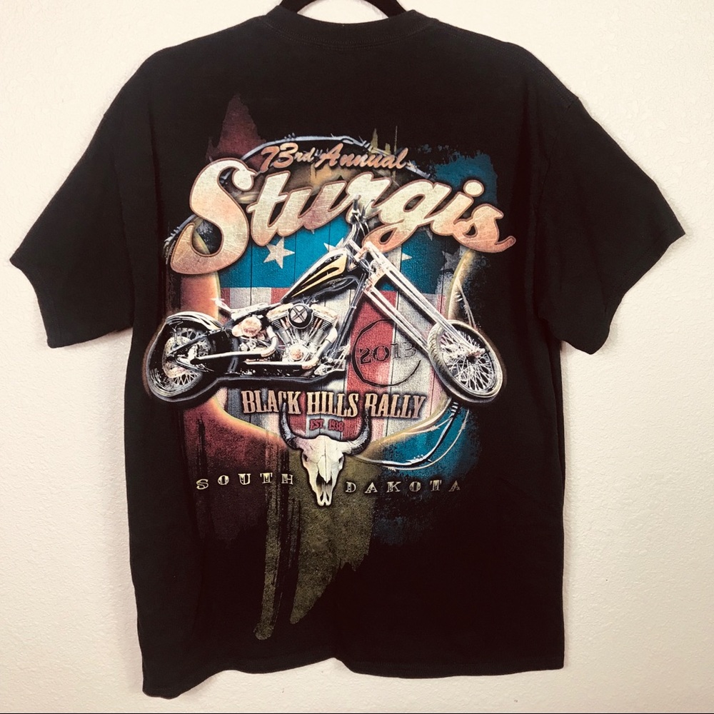 Sturgis Bike Run T-Shirt Unisex Size Large
